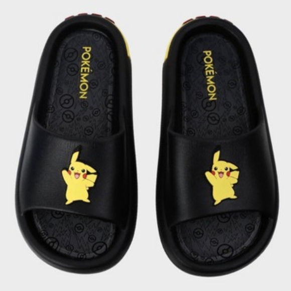 Pokemon Other - Pokemon Kids Black Slides
